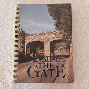 Montreat NC Cookbook “Inside The Gate” Scottish Society 1988 Vintage Hardcover